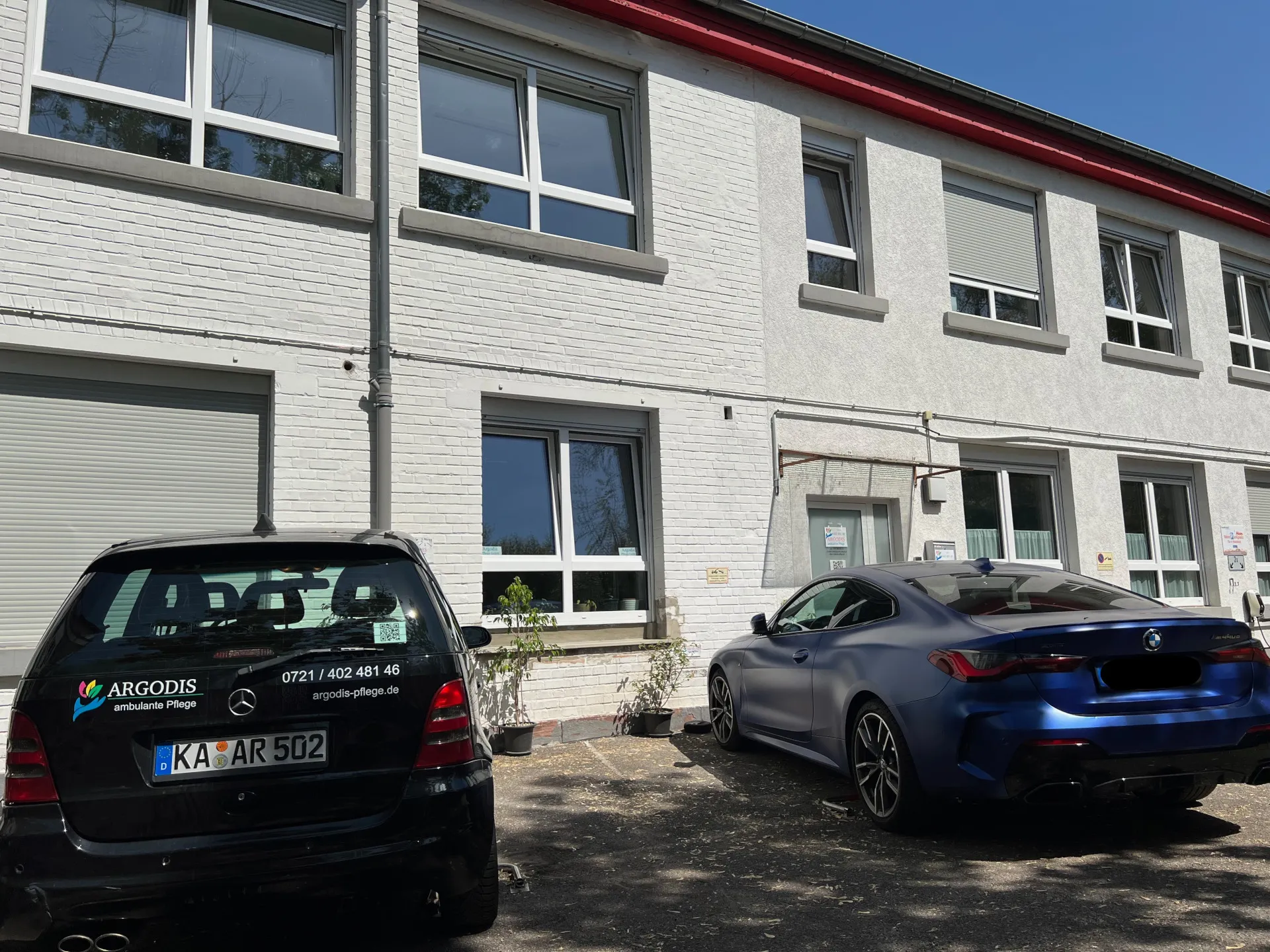 Das Gebäude von Argodis Pflege in der Marienstraße